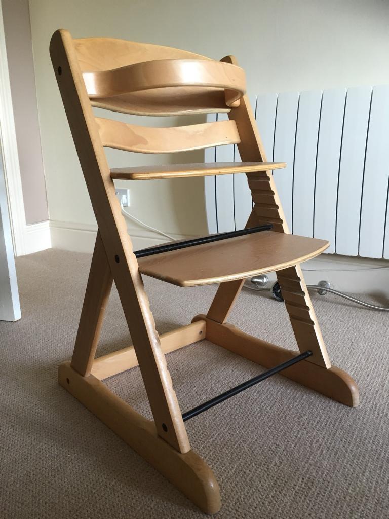 obaby wooden high chair